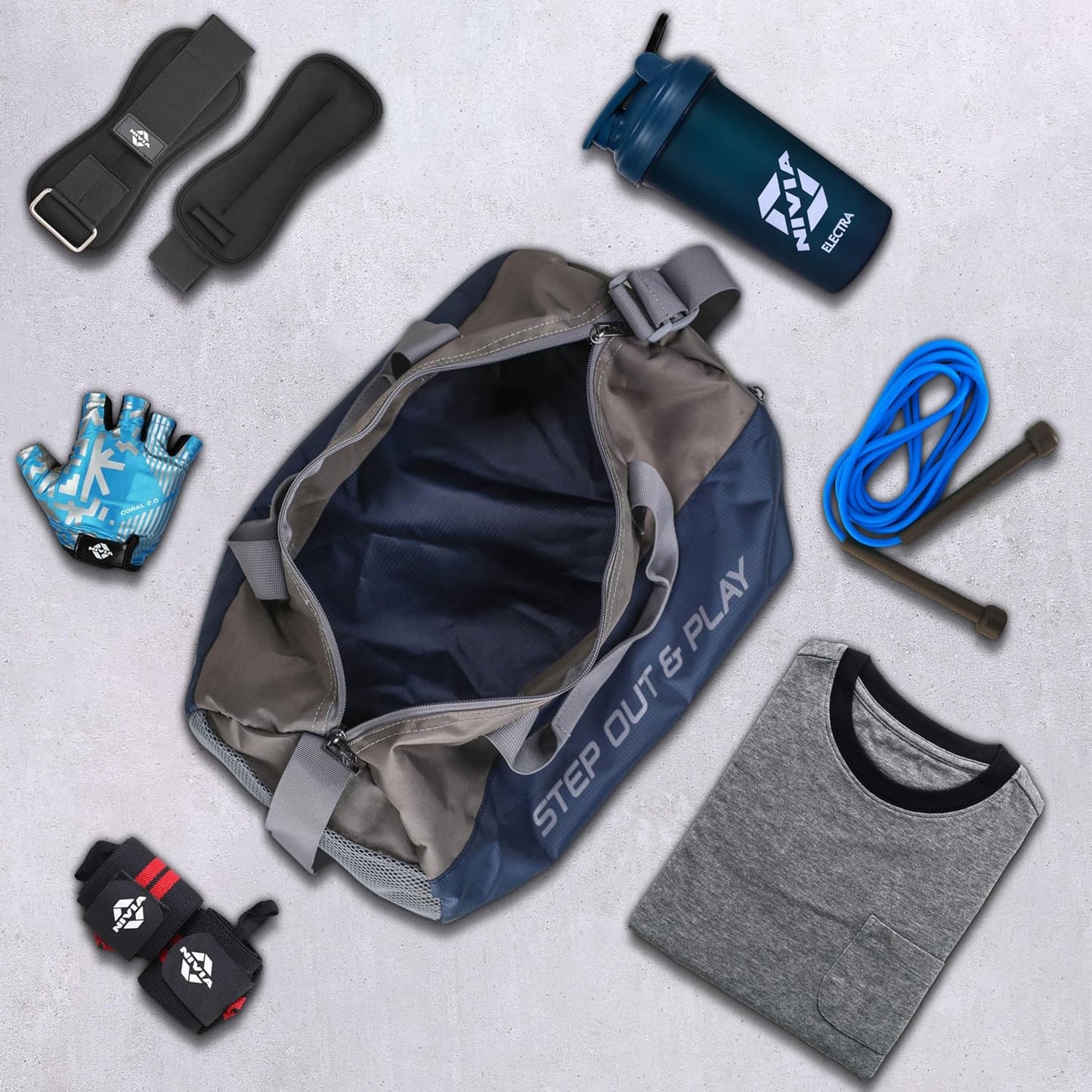 Nivia Beast-3 Gym Bag | 5175NG