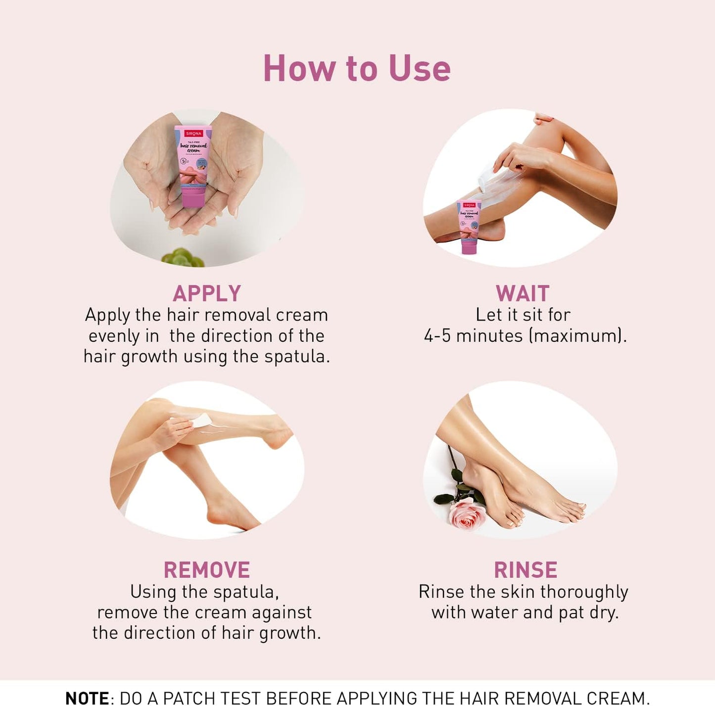 Sirona Hair Removal Cream, Sensitive Skin for Women - 1.76 Fl Oz | with Aloe Vera, Vitamin E & Shea Butter | Ideal for Bikini Line,Underarm, Legs