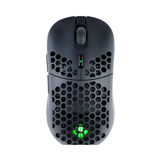 Cosmic Byte Kilonova 3370IC PRO X-Light Wireless Gaming Mouse, 71 Grams Lightweight, Pixart 3370 Sensor, DIY Hot-swappable Switches, 0.8MM PTFE feet (Black)