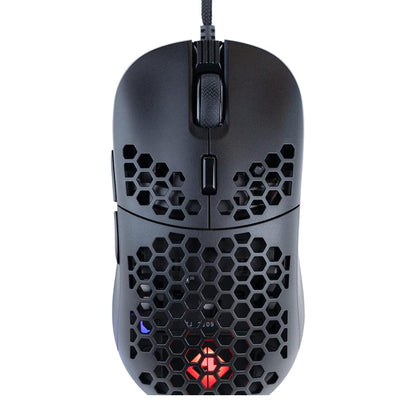 Cosmic Byte Kilonova 3370IC PRO X-Light Wired Gaming Mouse, 65 Grams, Pixart 3370 Sensor, DIY Hot-swappable Switches, 0.8MM PTFE feet, Adjustable Debounce Rate, Adjustable LOD,Software (Black)