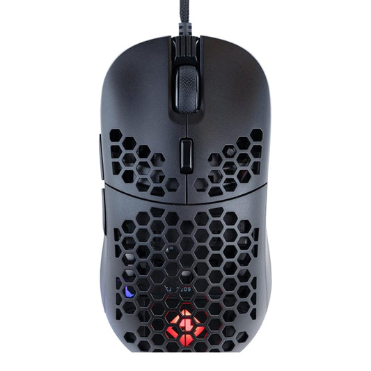 Cosmic Byte Kilonova 3370IC PRO X-Light Wired Gaming Mouse, 65 Grams, Pixart 3370 Sensor, DIY Hot-swappable Switches, 0.8MM PTFE feet, Adjustable Debounce Rate, Adjustable LOD,Software (Black)
