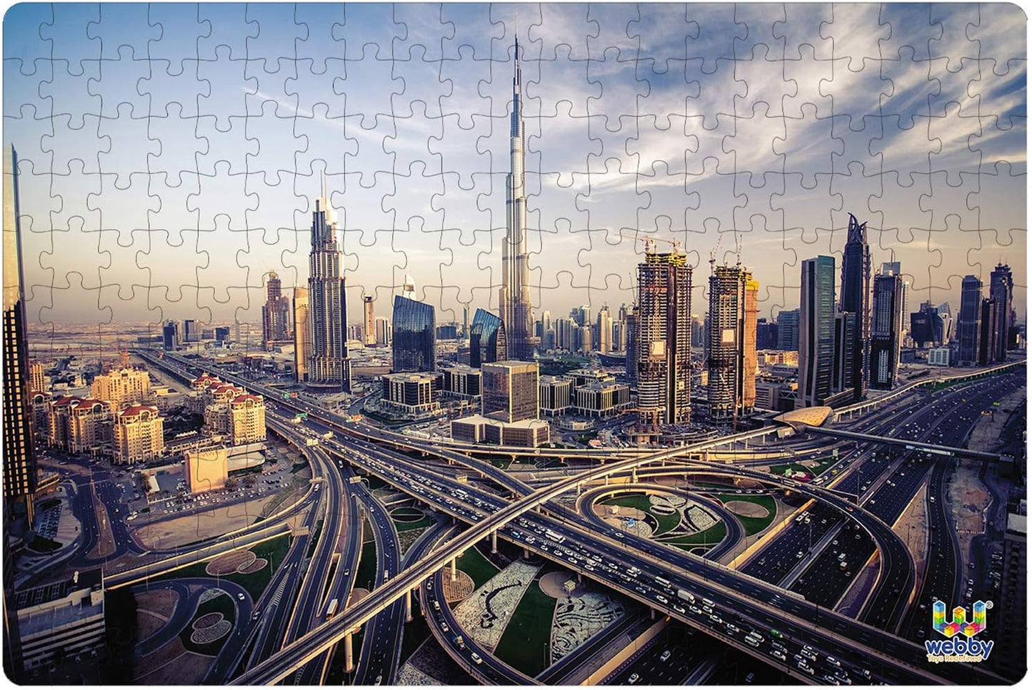 Webby Kids Jigsaw Puzzle | 252 Pieces | 43x29 cm Completed Size | Challenging Puzzle for Kids & Family | Enhances Focus, Motor Skills & Logical Thinking | Gift for Ages 6+