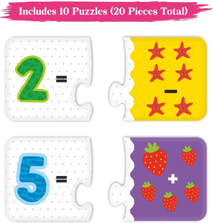 Webby Jigsaw Puzzle (2 Pieces) | Montessori Early Educational Toy for 2+ Years Kids | Boosts Brain Power, Focus & Fine Motor Skills