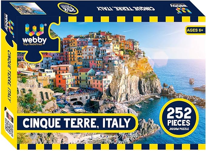 Webby Kids Jigsaw Puzzle | 252 Pieces | 43x29 cm Completed Size | Challenging Puzzle for Kids & Family | Enhances Focus, Motor Skills & Logical Thinking | Gift for Ages 6+