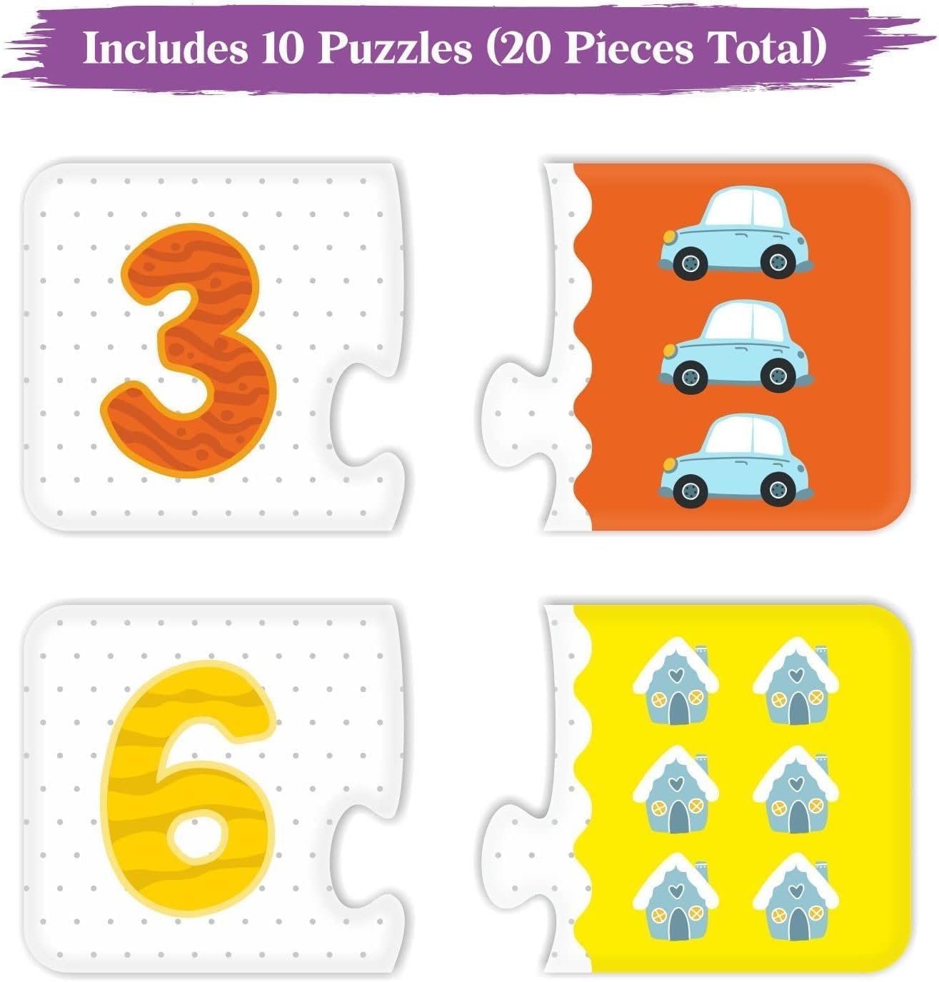 Webby Jigsaw Puzzle (2 Pieces) | Montessori Early Educational Toy for 2+ Years Kids | Boosts Brain Power, Focus & Fine Motor Skills