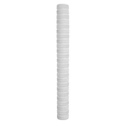 DSC Ring Line Cricket Bat Grip (White, Standard Size) Material: Rubber Soft Feel Grip Better Shock Absorption (Pack of 1)