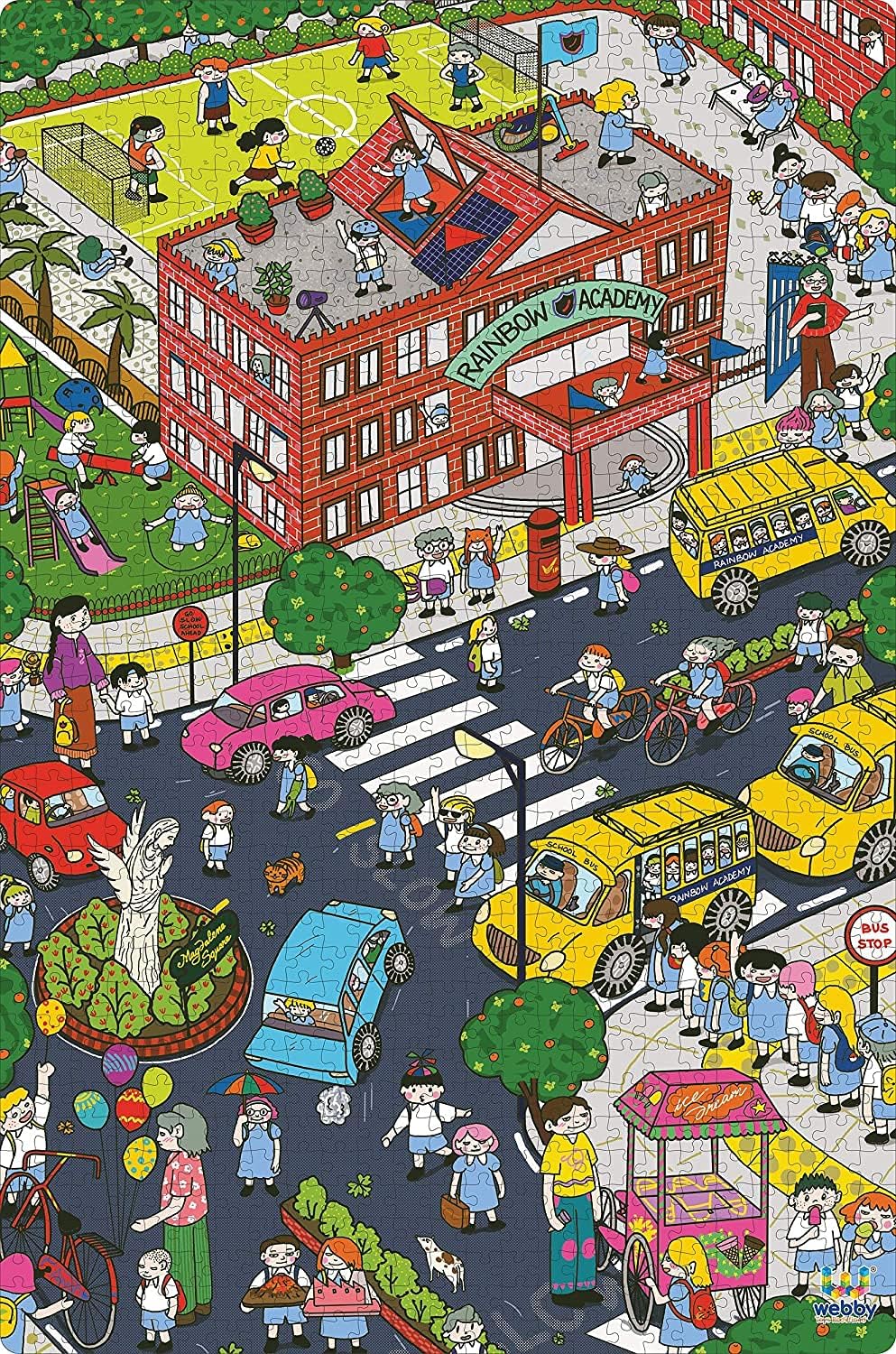 Webby Jigsaw Puzzle |1000 Pieces | Challenging Indoor Puzzle for Teens & Adults | Boosts Focus, Problem-Solving & Creativity | STEM Learning Toy for Ages 14+