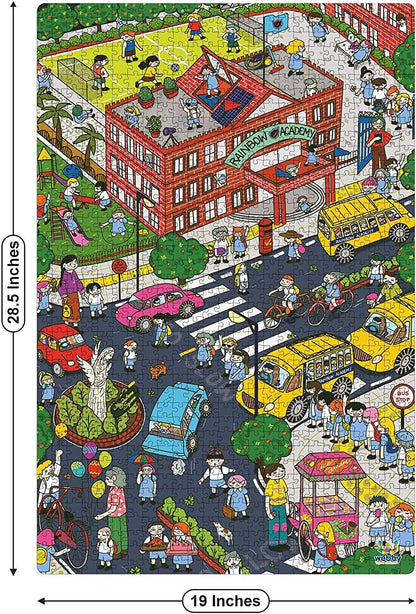 Webby Jigsaw Puzzle |1000 Pieces | Challenging Indoor Puzzle for Teens & Adults | Boosts Focus, Problem-Solving & Creativity | STEM Learning Toy for Ages 14+