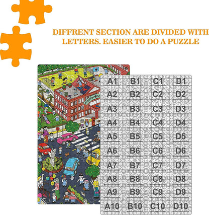 Webby Jigsaw Puzzle |1000 Pieces | Challenging Indoor Puzzle for Teens & Adults | Boosts Focus, Problem-Solving & Creativity | STEM Learning Toy for Ages 14+