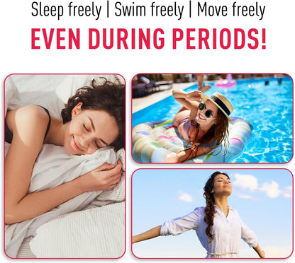 Sirona Menstrual Cup for Women| Wear for 12 Hours| Reusable Period Cup - Soft, Flexible, Leak-proof Design, Medical-Grade Non-Toxic Silicone, BPA and Latex Free