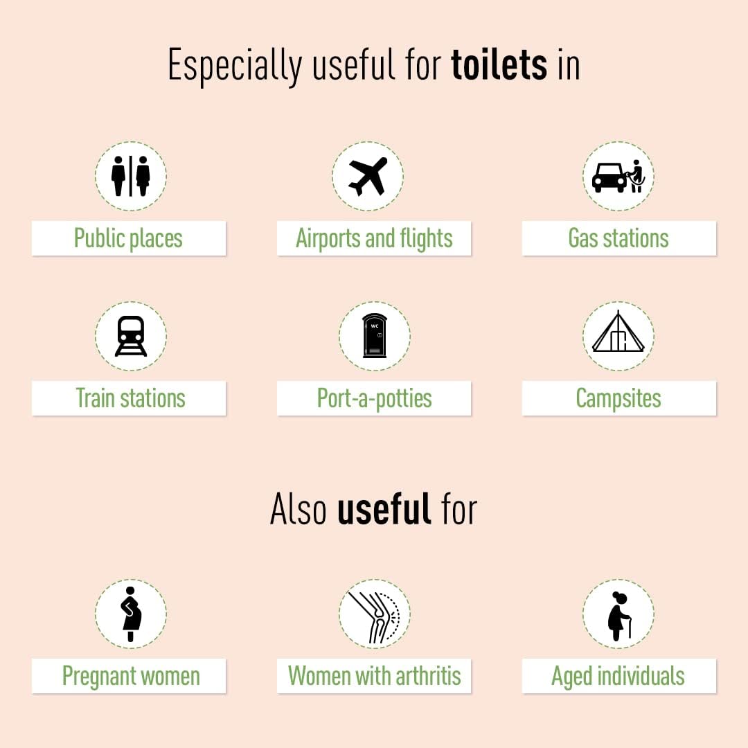 PeeBuddy Funnels Portable Female Urination Device | Disposable Female Urinal Funnel | Travel, Camping, Hiking and Outdoor Activities | Discreet and Compact Stand and Pee Funnel for Women, Girls