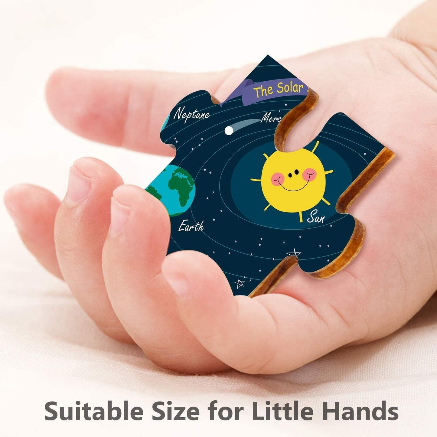 Webby Kids Wooden Jigsaw Puzzle | 40 Pieces | Educational Puzzle for 3-6 Years | Enhances Problem-Solving & Concentration | Includes Wooden Tray for Easy Storage