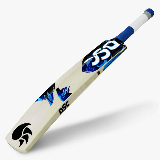 DSC Wildfire Flare Tennis Cricket Bat | Material: Kashmir Willow Ideal for Junior Players Lightweight for Boys and Youth